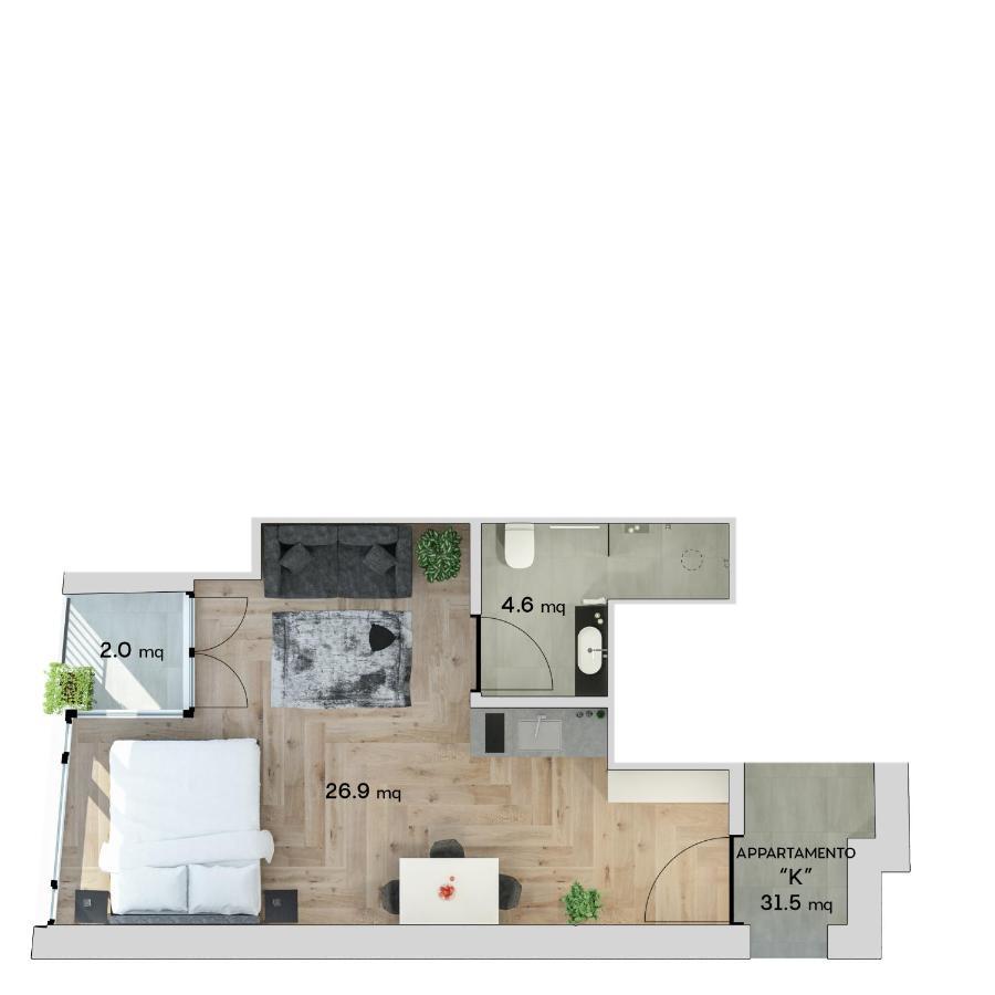 Apartments Sabine K Merano Exteriör bild